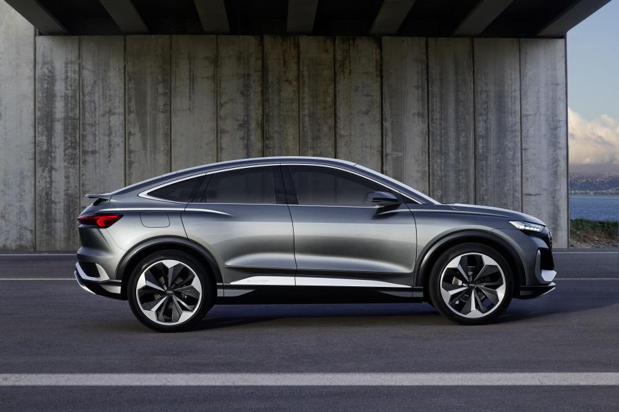  Audi Q4 Sportback e-tron Concept 2020 года  (фото 17 из 59)